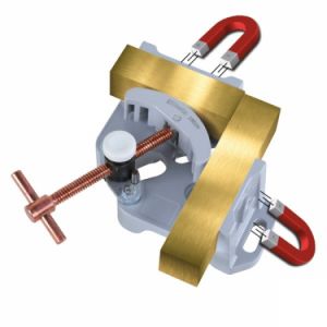 Úhlový svěrák pro svařování magnetický, rychle nastavitelný svěrák na svařování pravoúhlý profi Beta 1860M