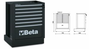 Pevný modul se zásuvkami BETA RSC50 M4 M5 M7 M8 M10